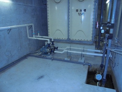 サンコウ設備の揚水ポンプ更新工事施工事例イメージ