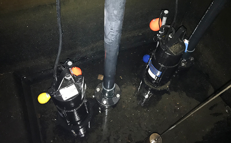 排水ポンプの更新・補修