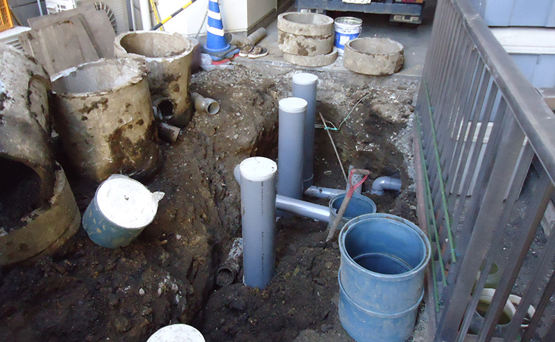 外部排水桝の更新・補修