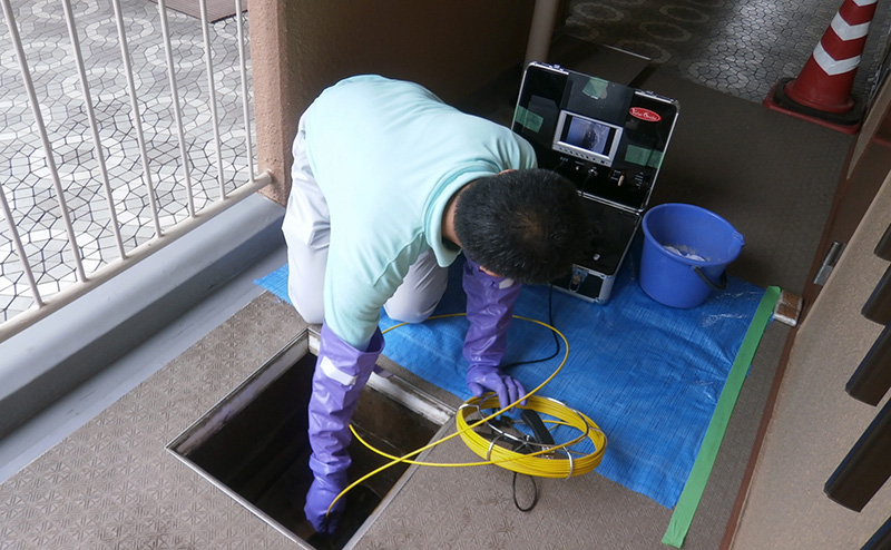 漏水調査(排水)