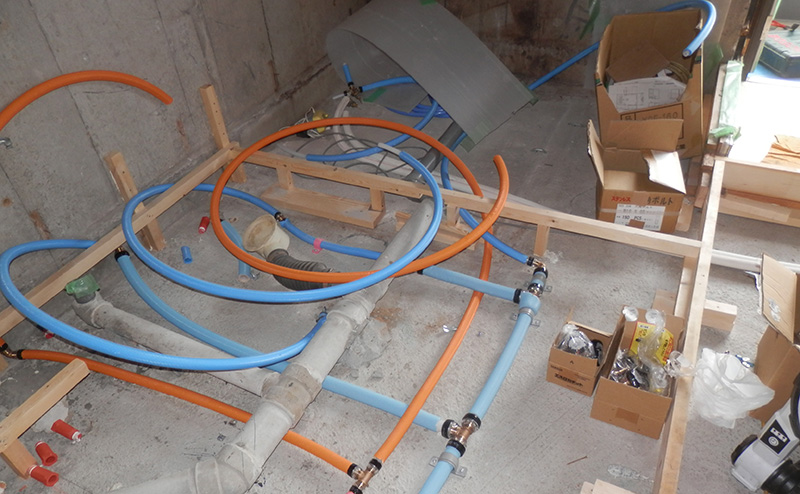 給水・給湯・排水の更新・補修