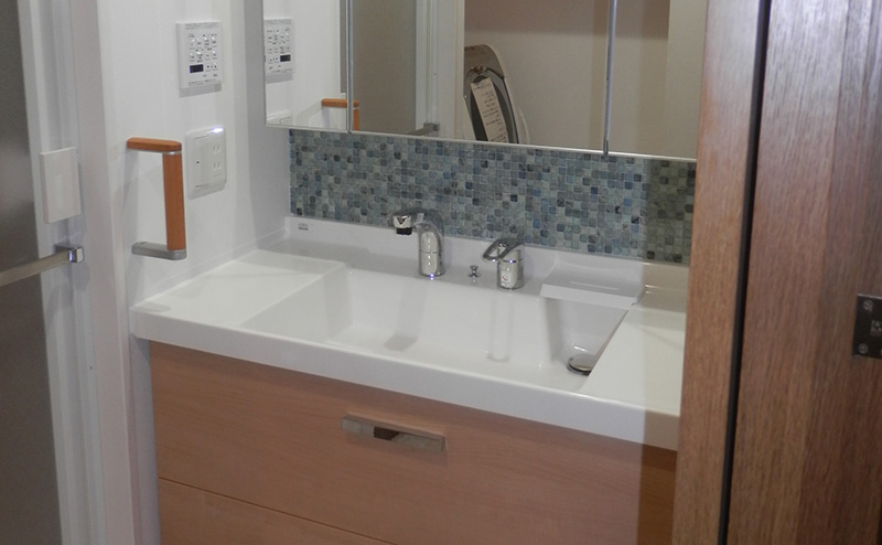 洗面台・洗面化粧台の交換リフォーム